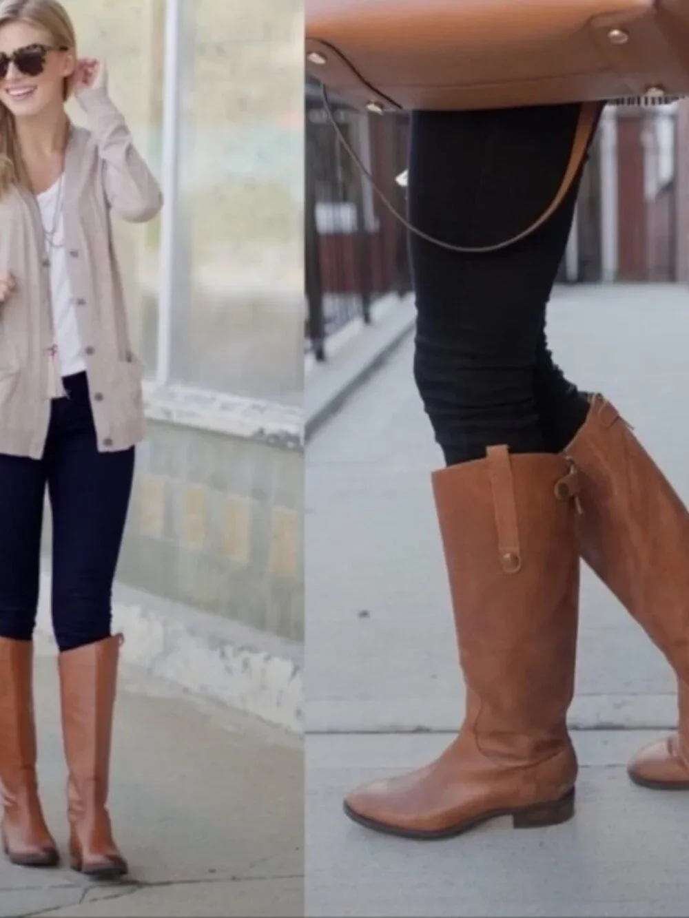 Sam Edelman Penny Whiskey riding boots size 8.5 M